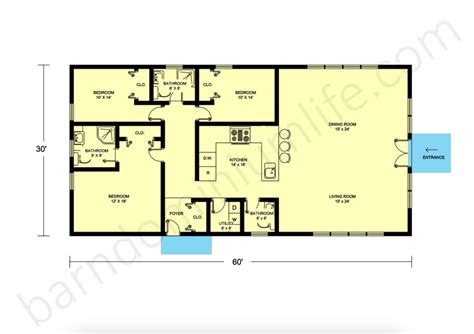 1800 sq ft metal building house plans|1800 square foot barndominium house plans.